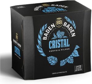 Baden Baden Cerveja Cristal, Pack 6 Latas 350ml