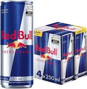 Pack de 4 Latas Red Bull Energético, Energy Drink, 250ml